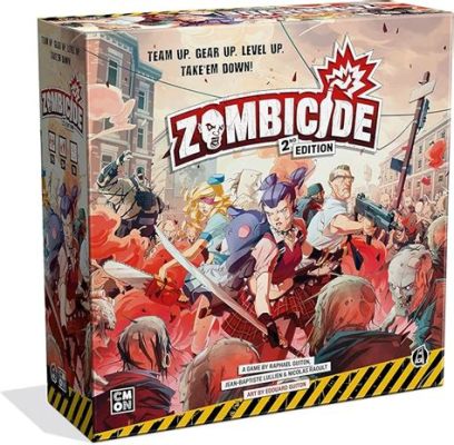  Zombicide:  Un jeu de plateau coopératif où vous affrontez des hordes de morts-vivants !